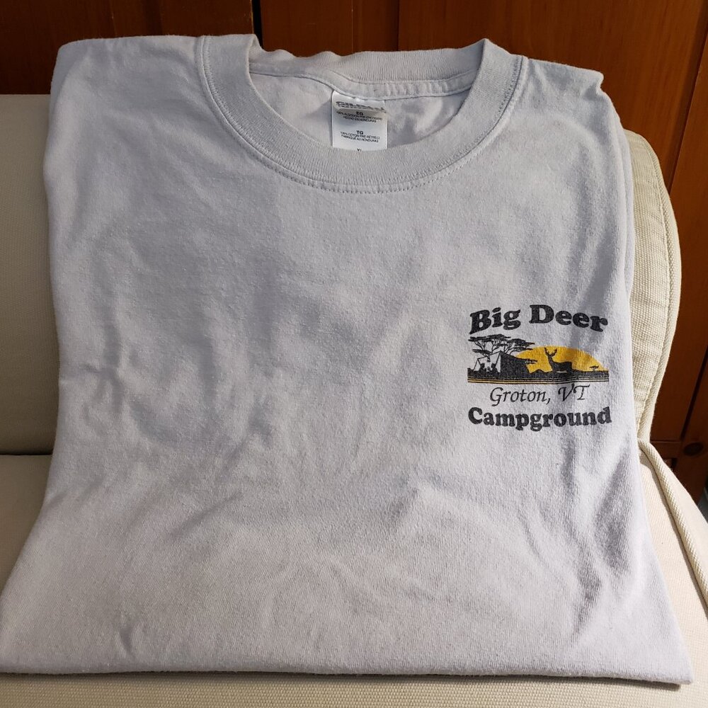 EUC Men's Big Deer State Park, Groton, VT  t-shirt